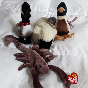 Bundle of Vintage Ty Beanie Babies